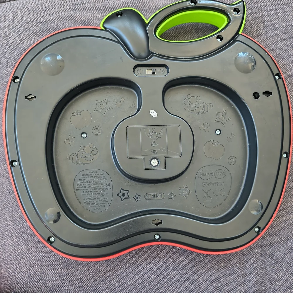 Red Apple Learning Toy - Picture 3 of 5